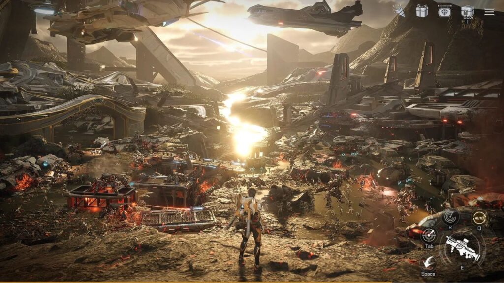 RF Online Next yang menggunakan Unreal Engine 4