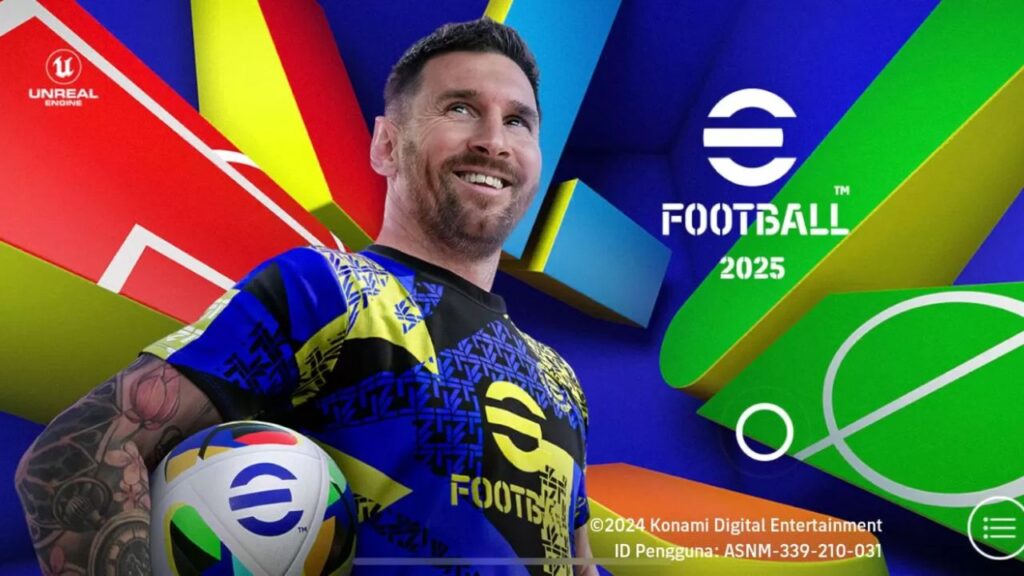 Bagian depan eFootball
